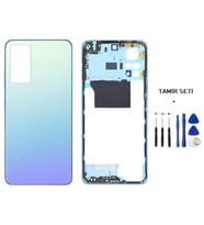 Xiaomi Redmi NOTE 11 PRO -4G- FULL KASA Arka Kapak Takım MAVİ - TAMİR SETİ