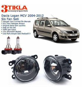 Dacia Logan MCV 2004-2012 Sis Farı Set Oem: 8200074008