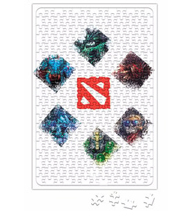 Herois Dota 2 Puzzle 240 Parça Yapboz