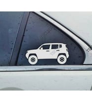 Renegade Kelebek Cam Oto Sticker 17 CM 2 Adet