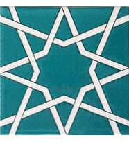 Armada Çini 20x20 Cm SP 94 Yıldız Kütahya Çinisi Selçuklu Çini Karo