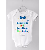 Bebekliğe Veda Kısa Kol Çıtçıtlı Bebek Body