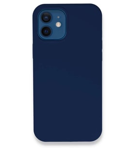 iPhone 12 Kılıf Lansman Legant Silikon - Lacivert
