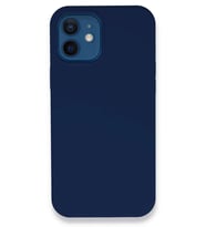 iPhone 12 Kılıf Lansman Legant Silikon - Lacivert
