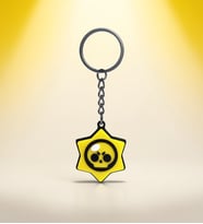 Brawl Stars Yıldız Anahtarlık