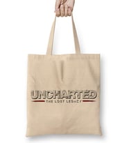 Uncharted The Lost Legacy Logo Bez Çanta Uzun Saplı