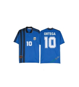 Profesyonel İthal Kalite Ariel Ortega Arjantin 1994 Dünya Kupası Retro Maç Forması