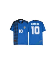 Profesyonel İthal Kalite Ariel Ortega Arjantin 1994 Dünya Kupası Retro Maç Forması