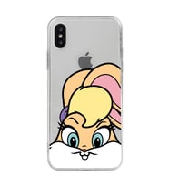 Iphone X / Xs Uyumlu Lola Bunny Desenli Şeffaf Telefon Kılıfı