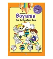 Bulmacalı Boyama (Ara- Bul -Karıştır - Boya)