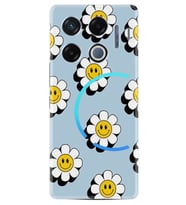 Infinix GT 20 Pro Kılıf Boutique Baskılı Resimli Gülen Papatyalar Pcode -023