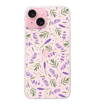 PrintiFy Apple  iPhone 15 Plus ile Uyumlu 1mm Slim Fit Water Color 3 Baskılı Şeffaf  Kılıf