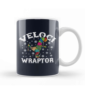 Christmas Veloci Wraptor Kupa Bardak Porselen
