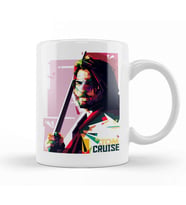 Tom Cruise Pop Art Kupa Bardak Porselen