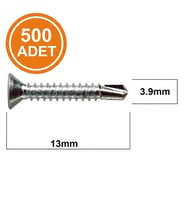 STD 3.9X13 YHB MATKAP UÇLU VİDA MS AKILLI VİDA 500 ADET
