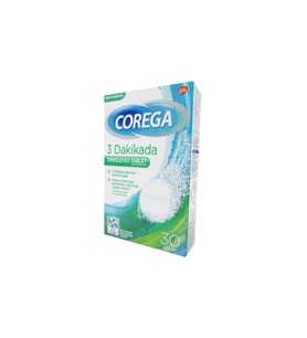 Corega 3 Dakikada Temizleyici Tablet 30 Lu