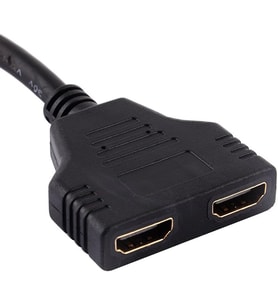 HDMI Çoklayıcı 1 Giriş 2 Çıkış Splitter 1080P Full HD Görüntü Dağıtıcı Adaptör TV Monitör Projeksiyon İçin Çoğaltıcı HDMI Splitter Aynı Görüntü Aktarımı ZR158