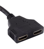 HDMI Çoklayıcı 1 Giriş 2 Çıkış Splitter 1080P Full HD Görüntü Dağıtıcı Adaptör TV Monitör Projeksiyon İçin Çoğaltıcı HDMI Splitter Aynı Görüntü Aktarımı ZR158