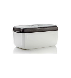 Tupperware Berrak Mini Ekmek Dünyası (Ekru-Siyah)