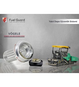 FUEL GUARD Vögele Asfalt Makinası Yakıt Depo Koruma Cihazı