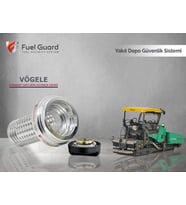 FUEL GUARD Vögele Asfalt Makinası Yakıt Depo Koruma Cihazı