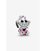 Disney Alice Harikalar Diyarında Cheshire Charm  925 Ayar Gümüş