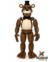 FNAF Freddy (Five Nights at Freddy's) Eklemli Dummy T13 Koleksiyon Figürü