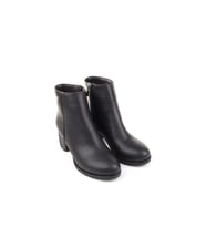Pierre Cardin 52524 Kadın 6cm Topuk Fermuarlı Bot (Siyah)