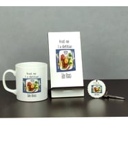 Trust me I a Dietitian Üçlü Set (Kupa + Telefon Standı + Anahtarlık)