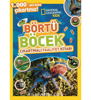 Nessiworld National Geographic Kids Börtü Böcek Çıkartmali Aktivite Kitabı