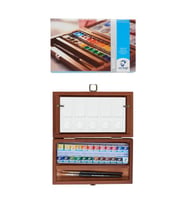 Talens Van Gogh Tablet Sulu Boya 24 Renk Ahşap Kutu 