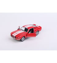 Kinsmart 1967 Shelby Gt500  1:38 Çek Bırak Model Araba (Kırmızı)