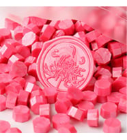 Mühür Mumu 100 Davetiye İçin 300 Boncuk Model: 27 Pembe Rüya