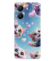 Xiaomi Poco X7 Pro Kılıf Boutique Baskılı Resimli Kalp ve Kedi Pcode -035