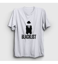 Presmono Unisex Beyaz Vest The Blacklist T-Shirt 184001tt (Beyaz)