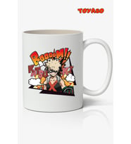 Katsuki Bakugo My Hero Academia Anime Temalı Beyaz Kupa Bardak Arkadaşa Sevgiliye Hediye