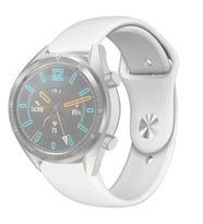 22MM Silikon Kayış Kordon Gear S3 Watch 4 -GT2 GT2E 46MM KayışKordon Watch Active 2 22MM-(5775)