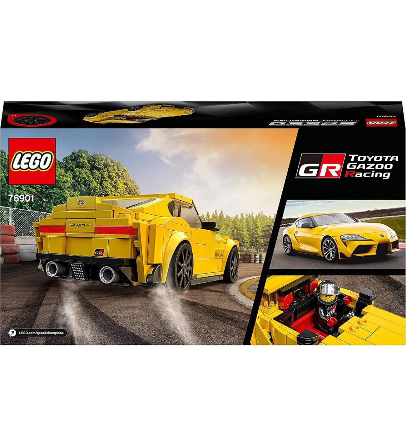 LEGO Speed Champions Toyota GR Supra Oyuncak Araba Yapım Seti