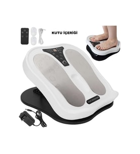 Kumandalı Elektrikli Ayak Masaj Cihazı – Akupunktur Noktaları Destekli, Ayak & Bacak Terapisi, Kas Rahatlatıcı Masaj Aleti