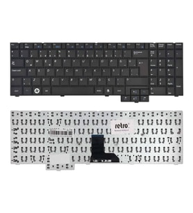 Samsung R620, NP-R620 ile Uyumlu Notebook Klavye - Siyah - TR