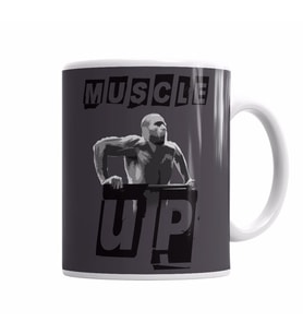 Muscleup Men Kupa Bardak Porselen