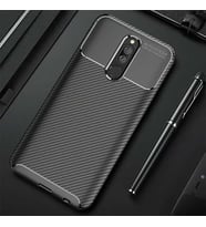 Xiaomi Redmi 8 Kılıf Karbon Silikon Case (Siyah)
