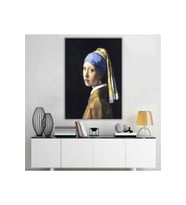 Inci Küpeli Kız Johannes Vermeer Kanvas Tablo