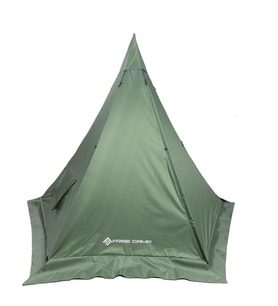 FreeCamp Relax 6 Kişilik Çadır-YEŞİL