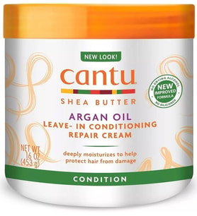 Cantu Shea Butter Argan Yağlı Onarıcı Durulanmayan Saç Bakım Kremi 453Gr