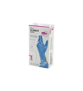 REFLEX SLİMFİT GLOVE KOD-027 S MAVİ PUDRASIZ MUAYENE ELDİVEN 100LÜ (5343)