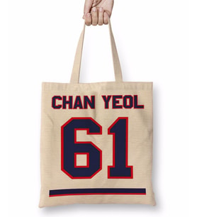 Exo Chanyeol 61 Bez Çanta Uzun Saplı