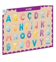Ahşap Alfabe Eğitici Set