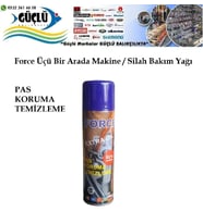 MAKİNA  SİLAH BAKIM YAĞI 3 LÜ KULLANIM FORCE EXTRA OIL