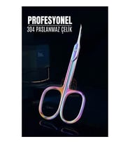 TransForMacion Rainbow Manikür Et Makası 304 Çelik Profesyonel 721095